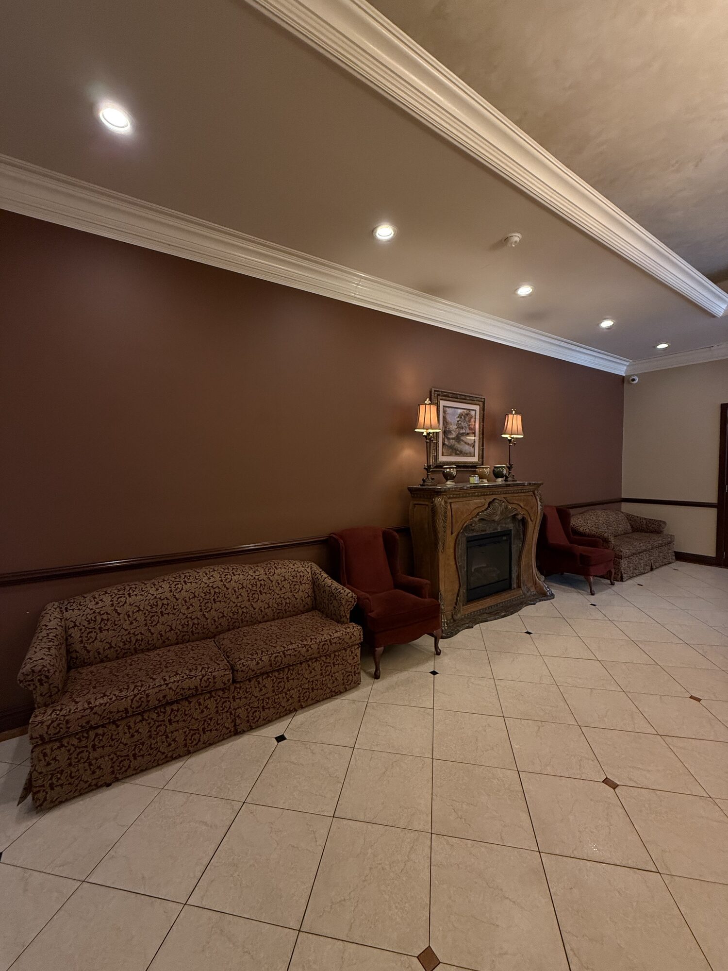 Additional comfortable seating for guests and family members.